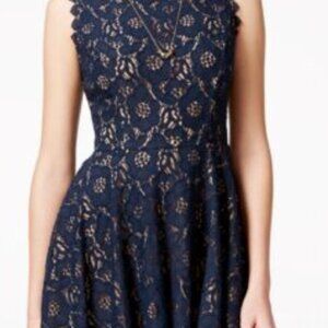 Blue Cocktail Dress (Sz 9)